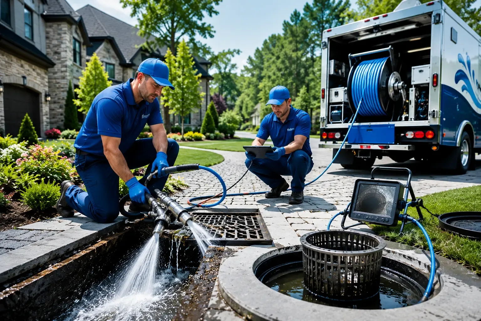 Local outdoor drain cleaning professionals in Deweese, NE